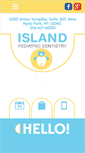 Mobile Screenshot of islandpediatricdentistry.com